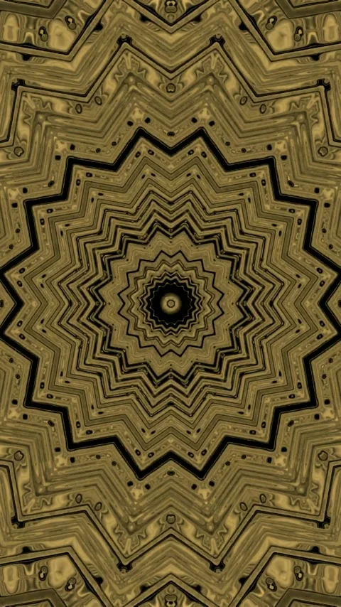 Seamless tunnel video loop screensaver with dynamic swirling patterns and g.. Stock Footage 321563840