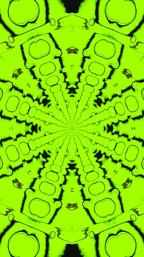 Seamless tunnel video loop screensaver providing an immersive visual experi.. Stock Footage 321568255