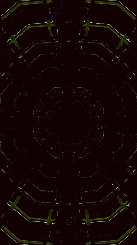 Seamless tunnel video loop screensaver for immersive digital experiences an.. Stock Footage 321573092