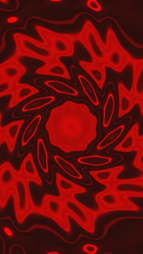 Seamless tunnel video loop showcasing vibrant red swirling patterns for vis.. Stock Footage 321272222