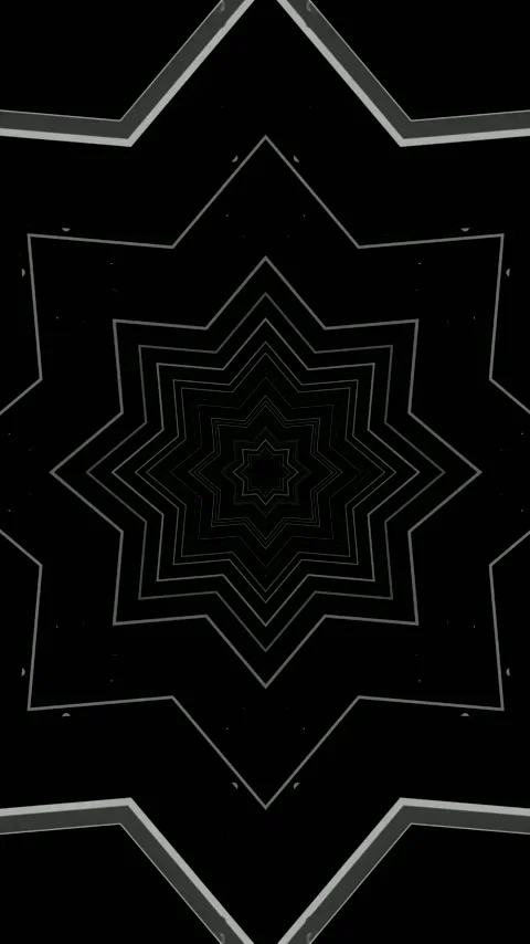 Seamless tunnel video loop with unique visuals and abstract patterns for dy.. Stock Footage 321563768