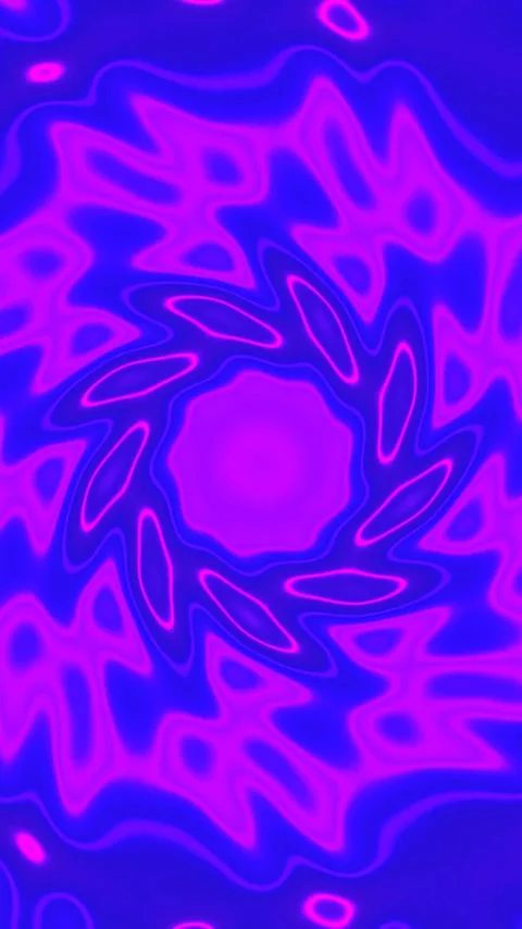 Seamless tunnel video loop with vibrant purple and blue swirling patterns p.. Stock Footage 321269847
