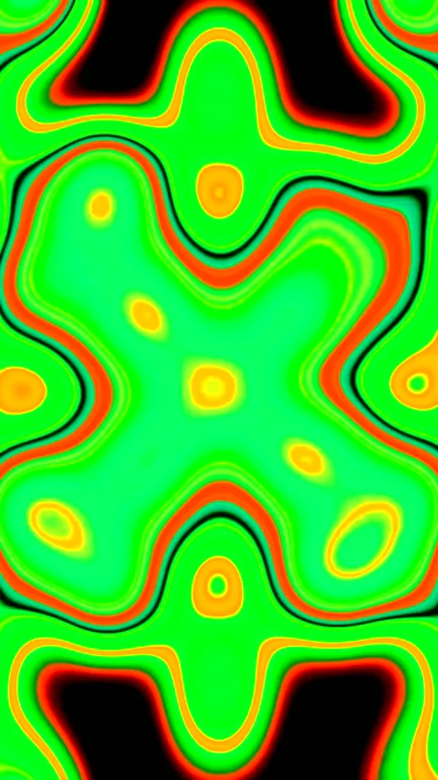 Seamless tunnel video loop with vibrant colors and smooth transitions for m.. Stock Footage 321571402