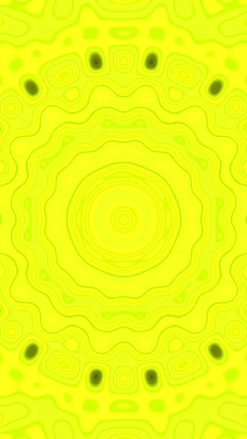 Seamless tunnel video loop with vibrant yellow patterns for engaging visual.. Stock Footage 321571785