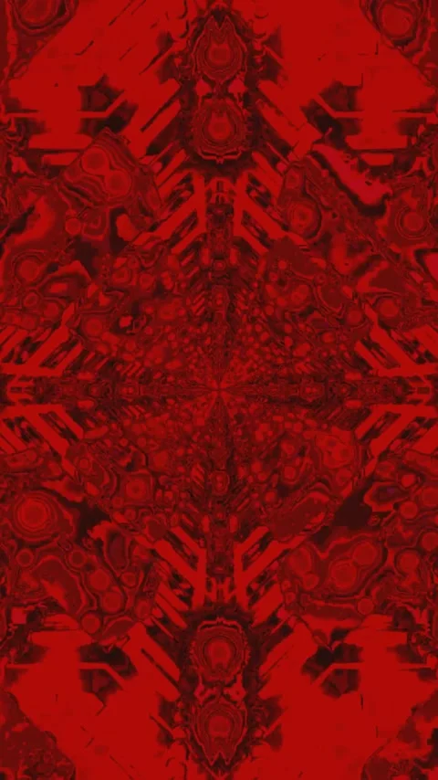 Seamless tunnel video visualization loop in vibrant red hues creating a dyn.. Stock Footage 321567429
