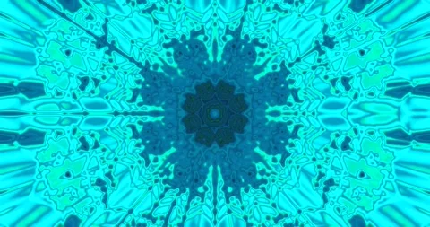 Seamless tunnel video vj loop screensaver with vibrant colors and abstract .. Stock Footage 318789322