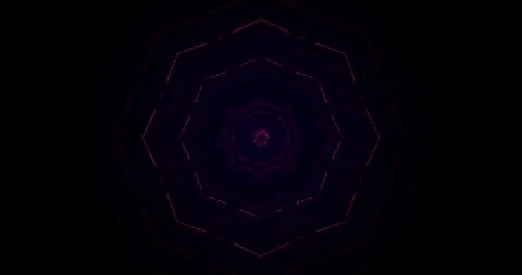 Seamless tunnel video vj loop screensaver with dynamic patterns and dark to.. Stock Footage 319070712