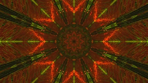 Seamless tunnel video vj loop screensaver designed for relaxing visuals Stock Footage 319428875
