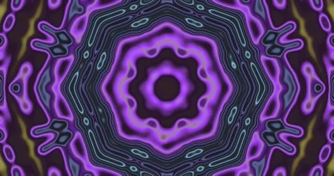 Seamless tunnel video vj loop screensaver with vibrant colors and dynamic m.. Stock Footage 319433123