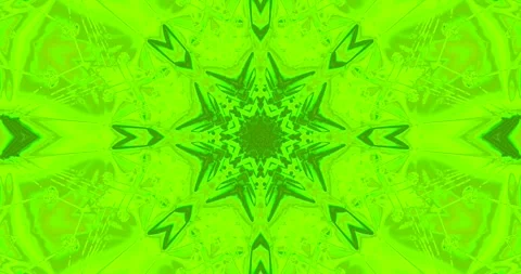 Seamless tunnel video vj loop screensaver creates a vibrant green pattern t.. Stock Footage 320392005