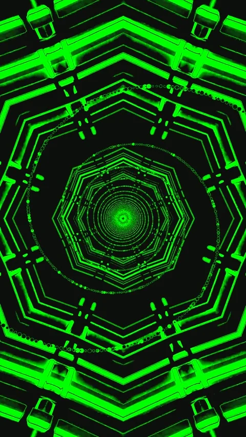 Seamless tunnel video vj loop screensaver for vibrant displays and immersiv.. Stock Footage 321262863