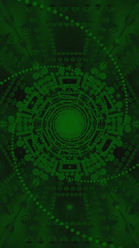 Seamless tunnel video VJ loop screensaver for immersive visual experience Stock Footage 321263620