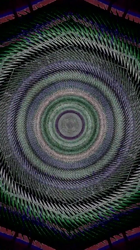 Seamless tunnel video vj loop screensaver creates a captivating visual expe.. Stock Footage 321264704