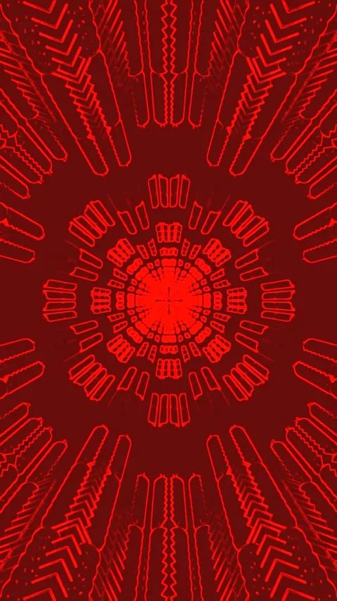 Seamless tunnel video vj loop screensaver enhancing visual experience with .. Stock Footage 321265058