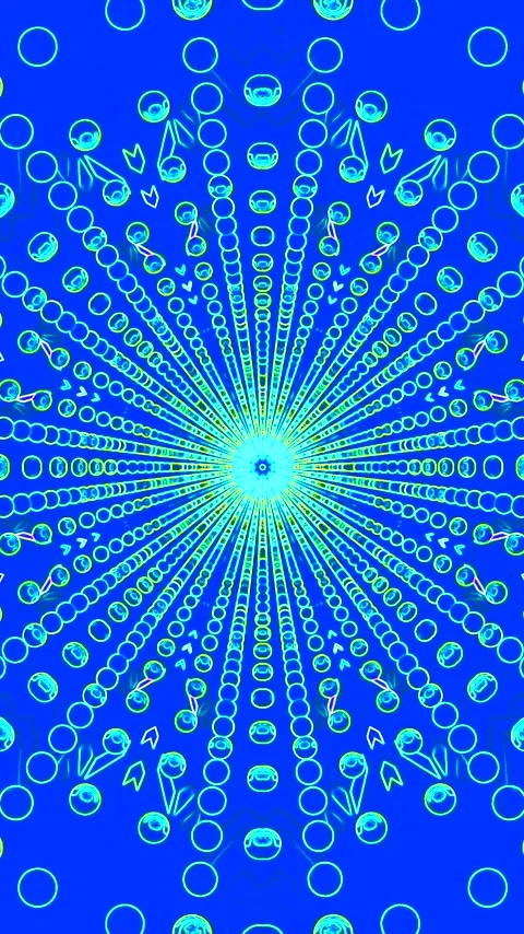 Seamless tunnel video vj loop screensaver with colorful patterns and dynami.. Stock Footage 321266009