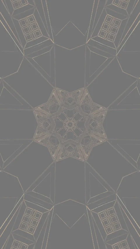 Seamless tunnel video vj loop screensaver creating a mesmerizing visual eff.. Stock Footage 321266258