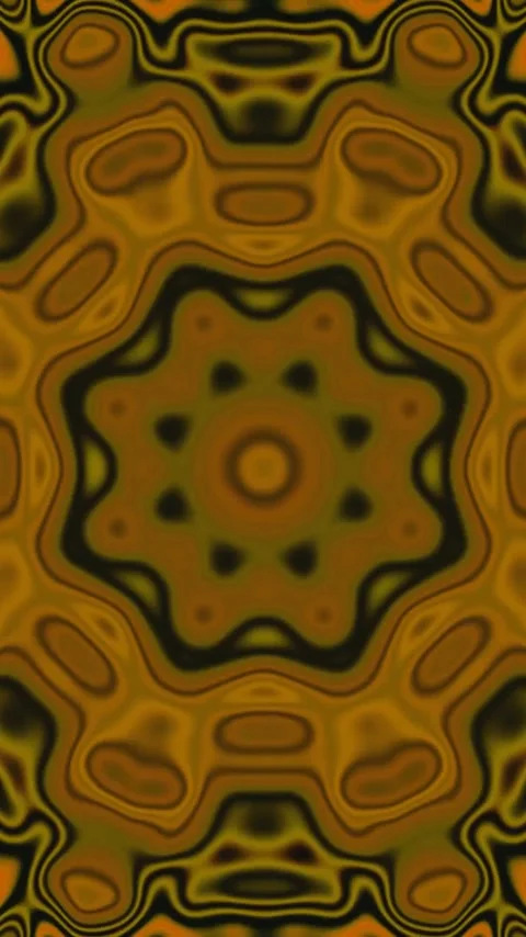 Seamless tunnel video vj loop screensaver with vivid colors and fluid patte.. Stock Footage 321266541