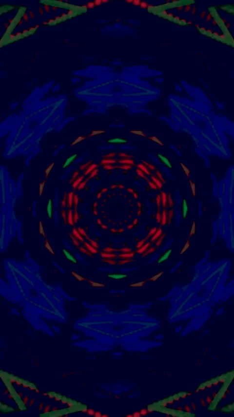 Seamless tunnel video vj loop creating a mesmerizing experience with vibran.. Stock Footage 321267315
