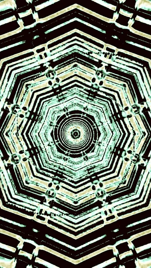 Seamless tunnel video vj loop screensaver creating immersive visual experie.. Stock Footage 321270887