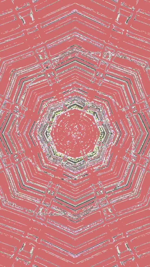 Seamless tunnel video vj loop screensaver creates an immersive visual exper.. Stock-Footage 321271192