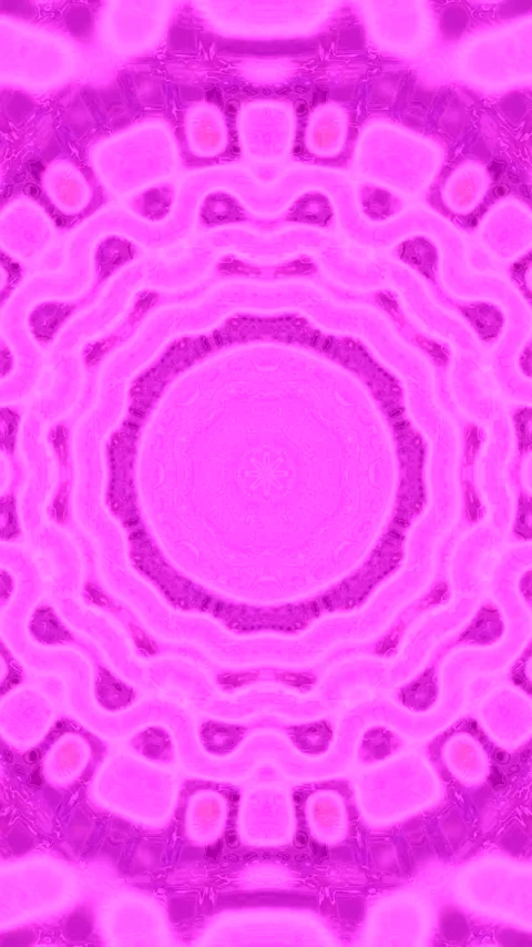 Seamless tunnel video vj loop screensaver with pink patterns for visual ent.. Stock Footage 321271872