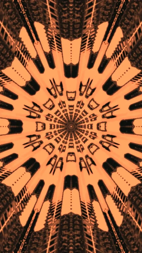 Seamless tunnel video VJ loop screensaver for immersive visual experiences .. Stock Footage 321564105