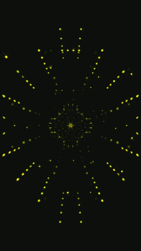 Seamless tunnel video vj loop screensaver with glowing lights creating an i.. Stock Footage 321566774