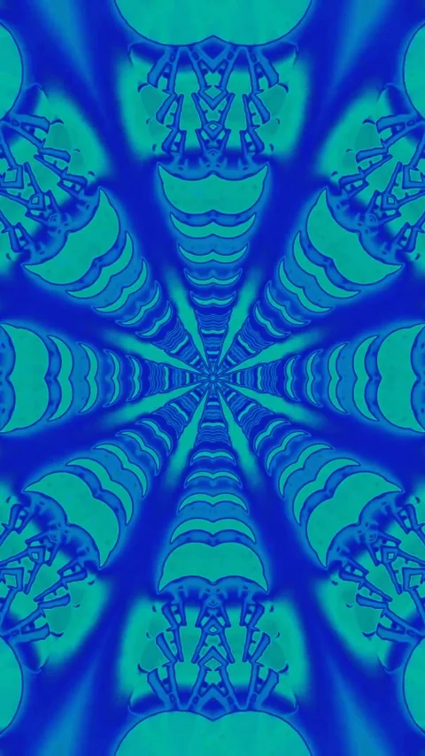 Seamless tunnel video vj loop screensaver creates mesmerizing visual effects Stock Footage 321566810