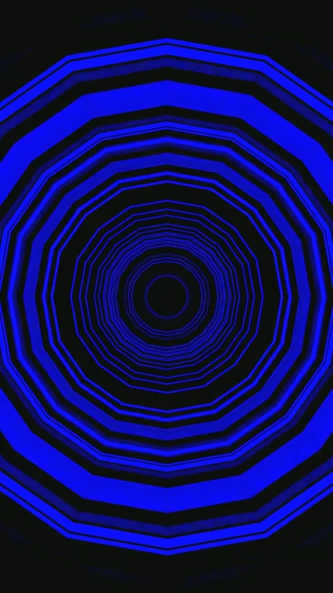 Seamless tunnel video vj loop screensaver for relaxing visual experience Stock Footage 321571260