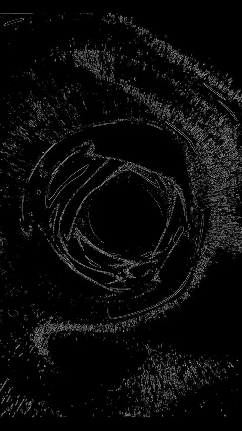 Seamless tunnel video vj loop screensaver creates hypnotic effect and black.. Stock Footage 321571470