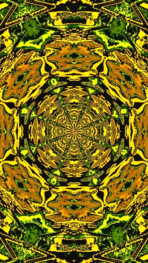 Seamless tunnel video vj loop screensaver featuring vivid colors and intric.. Stock Footage 321572780