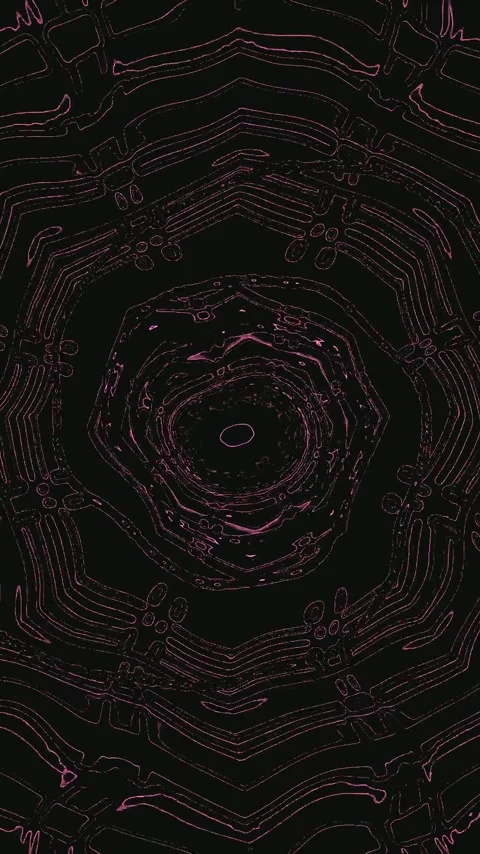 Seamless tunnel video vj loop screensaver creating dynamic visuals in vibra.. Stock Footage 321574042