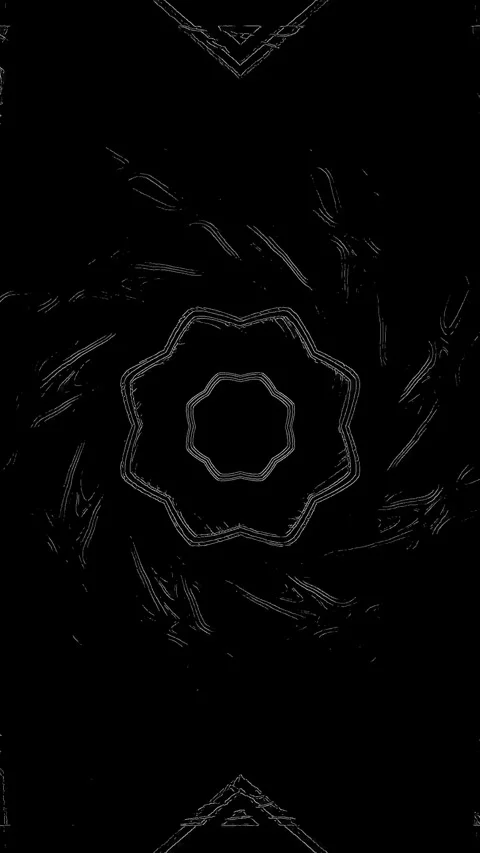 Seamless tunnel video vj loop creating a hypnotic visual experience for scr.. Stock Footage 321575993