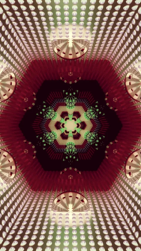 Seamless tunnel video vj loop screensaver for a captivating visual experience Stock Footage 321576000