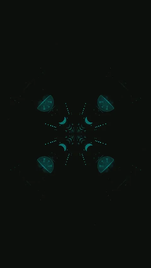 Seamless tunnel visual loop displaying an abstract pattern of flowing shape.. Stock Footage 321262740