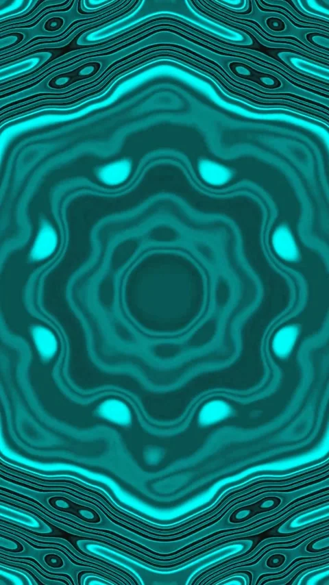 Seamless tunnel vj loop screensaver showcasing swirling turquoise patterns .. Stock Footage 321269996