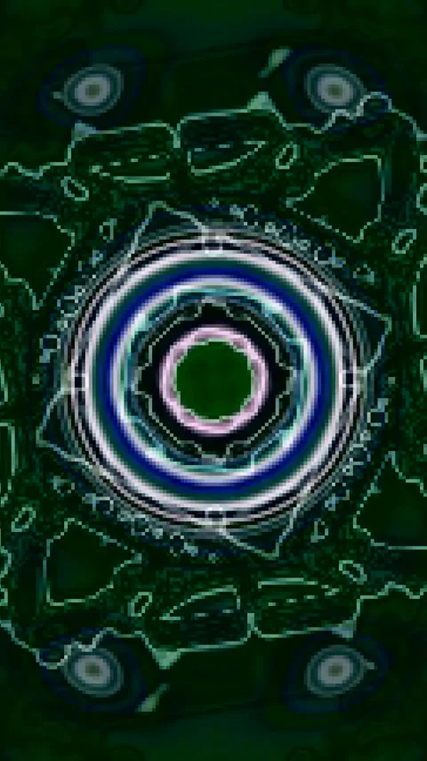 Seamless tunnel vj loop screensaver for immersive visual experience during .. Stock Footage 321571454
