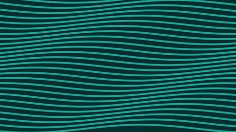 Seamless turquoise wave pattern background loop for abstract motion graphics Stock Footage 343633043