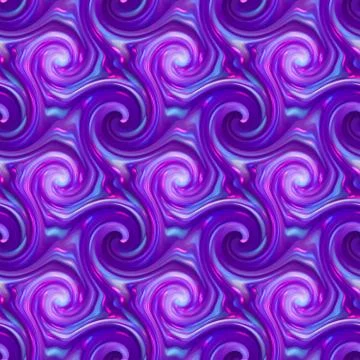 Seamless twirls abstract Stock Illustration