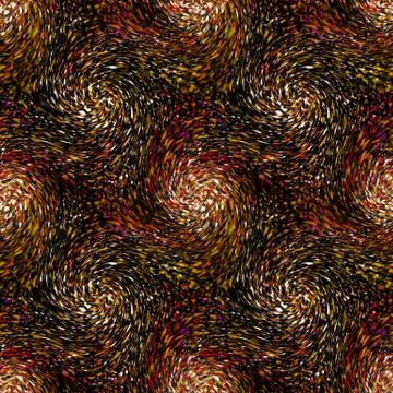Seamless twirls abstract Stock Illustration