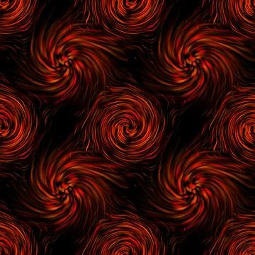 Seamless twirls abstract Stock Illustration