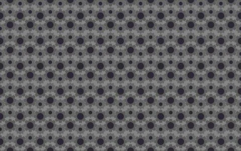 Seamless under construction abstract gears background pattern Illustrazione stock