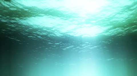 Seamless underwater scene Stock Footage 1015227