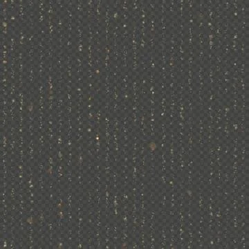 Seamless unique gold rain bokeh. Sparkling lines of shimmering lights. Glitter Stock Illustration