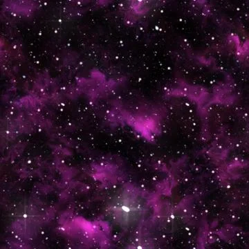 Seamless universe texture Stock Illustration