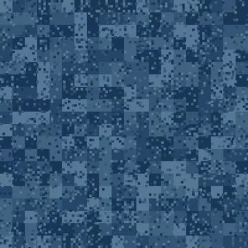 Seamless urban camouflage pattern. The pixel pattern in the foreground Иллюстрация