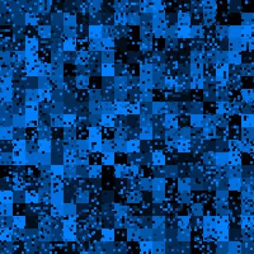 Seamless urban camouflage pattern. The pixel pattern in the foreground 库存插图