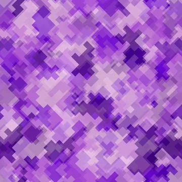 Seamless urban camouflage pattern. The pixel pattern in the foreground Stock Illustration