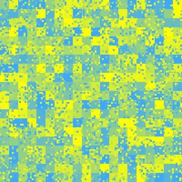 Seamless urban camouflage pattern. The pixel pattern in the foreground イラスト素材