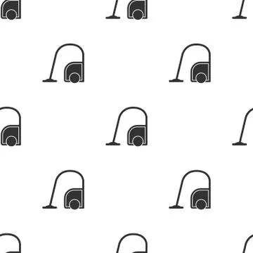 Seamless vacuum cleaner pattern Stock Illustration
